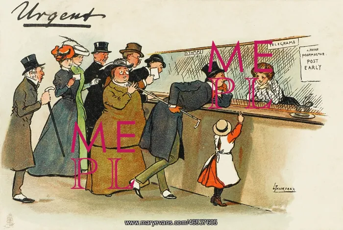 : Funny Postcard - Urgency : Funny Postcard - Urgency