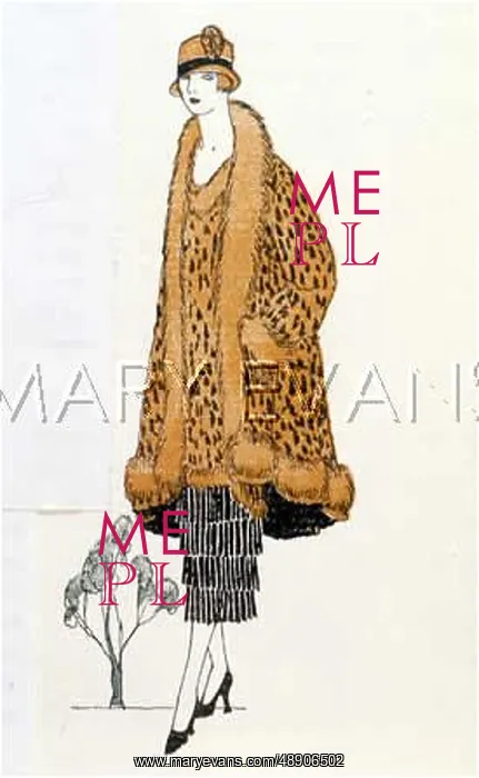 : FUR COAT / BIANCHINI 1924 : FUR COAT / BIANCHINI 1924