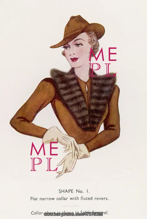  : FUR COLLAR 1938