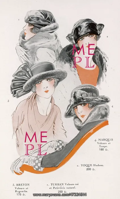 : Fur Hats for 1922 : Fur Hats for 1922