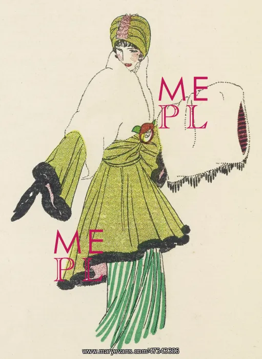 : Fur Muff 1913 : Fur Muff 1913