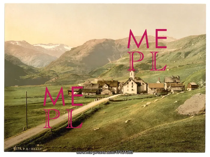 : Furka Pass, Realp, general view, Bernese Oberland, Switzerla : Furka Pass, Realp, general view, Bernese Oberland, Switzerla
