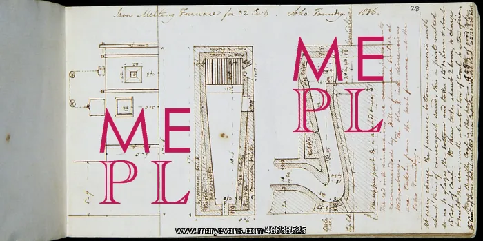 : Furnace; Soho foundry, H Wright : Furnace; Soho foundry, H Wright