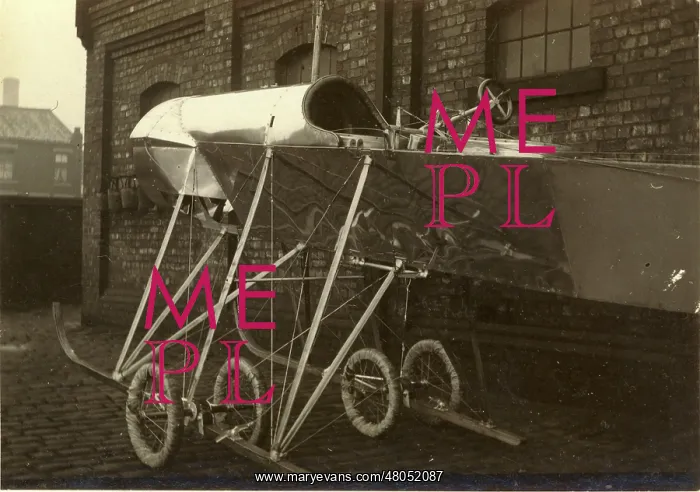 : The fuselage of Lt Spenser Grey's two-seat Mercury III : The fuselage of Lt Spenser Grey's two-seat Mercury III
