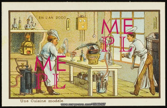  : Futuristic automated kitchen