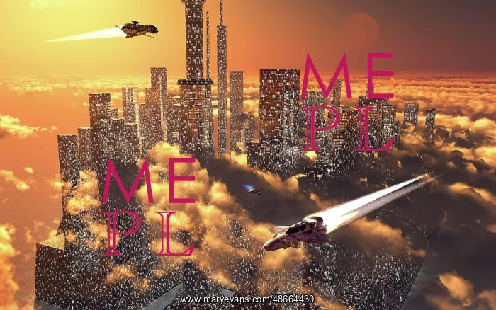 : A futuristic city using anti-gravity technology : A futuristic city using anti-gravity technology