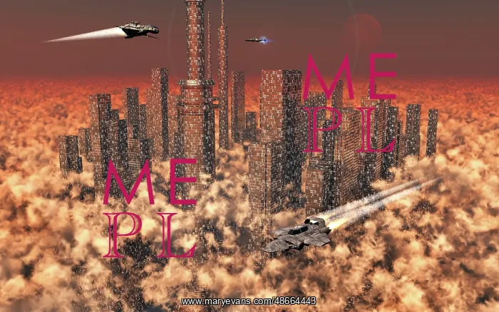 : A futuristic city using anti-gravity technology : A futuristic city using anti-gravity technology