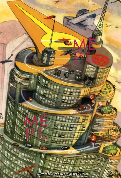 : Futuristic cityscape : Futuristic cityscape