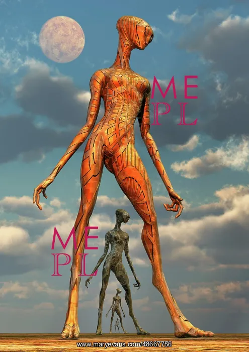 : Futuristic highly advanced alien biomechanical androids : Futuristic highly advanced alien biomechanical androids