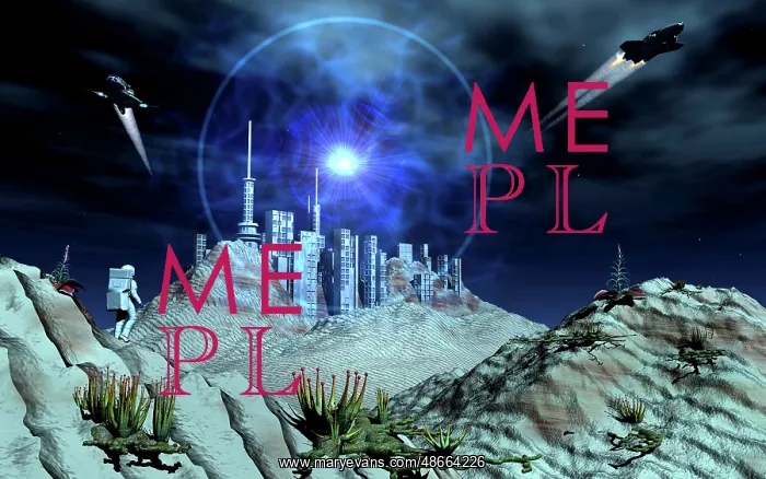 : A futuristic human outpost on a distant alien exoplanet : A futuristic human outpost on a distant alien exoplanet