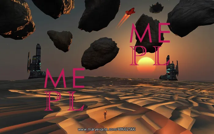 : Futuristic technology, mining an asteroid field : Futuristic technology, mining an asteroid field