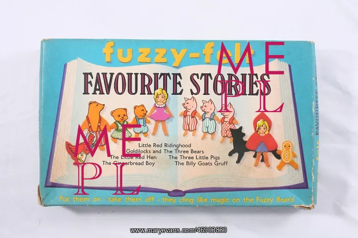 : Fuzzy-Felt Favourite Stories box : Fuzzy-Felt Favourite Stories box