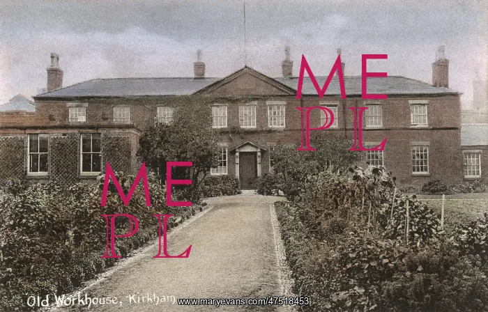 : Fylde Union Workhouse, Kirkham, Lancashire : Fylde Union Workhouse, Kirkham, Lancashire