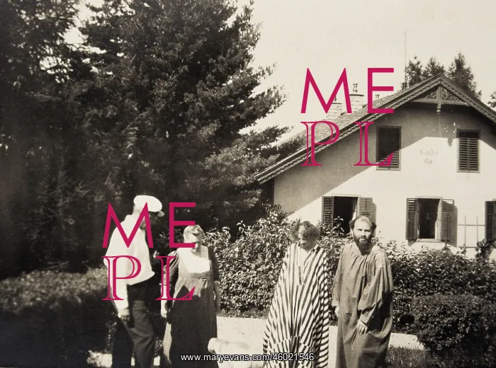 : G. Klimt, E. Floege and family : G. Klimt, E. Floege and family