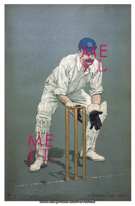 : G MCGREGOR - CRICKETER : G MCGREGOR - CRICKETER