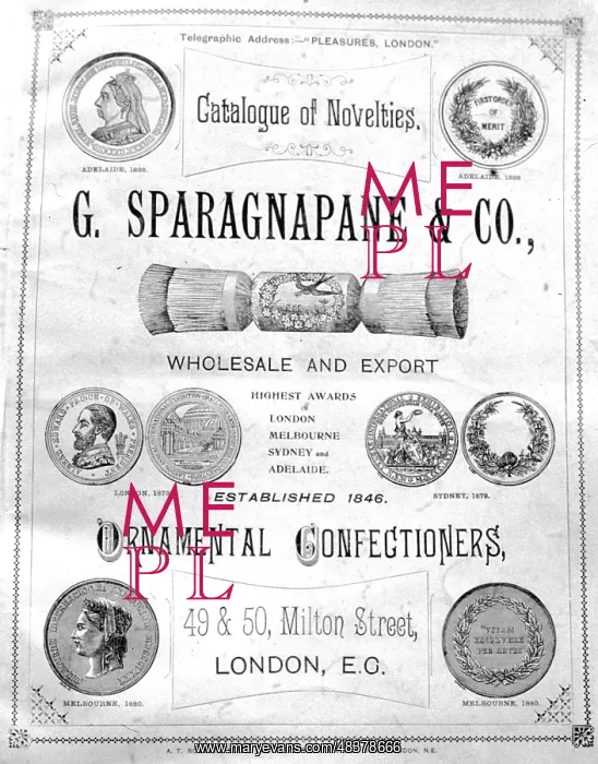 : G Sparagnapane Christmas crackers : G Sparagnapane Christmas crackers