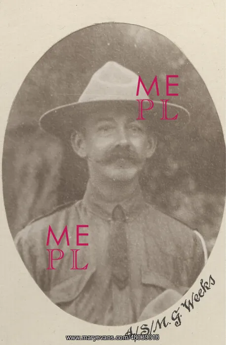 : G Weeks, Assistant Scoutmaster : G Weeks, Assistant Scoutmaster