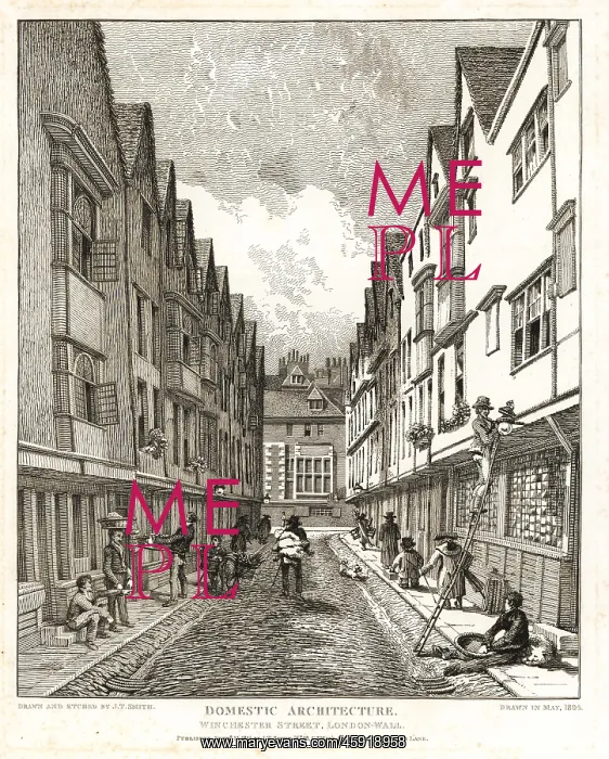 : Gabled houses from the Interregnum (1650s) : Gabled houses from the Interregnum (1650s)