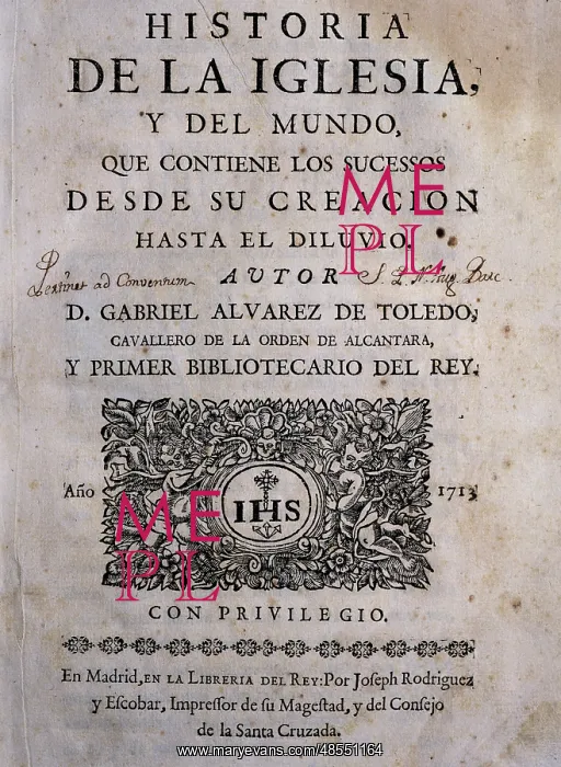 : Gabriel Alvarez de Toledo (1662-1714). Spanish poet. Histor : Gabriel Alvarez de Toledo (1662-1714). Spanish poet. Histor