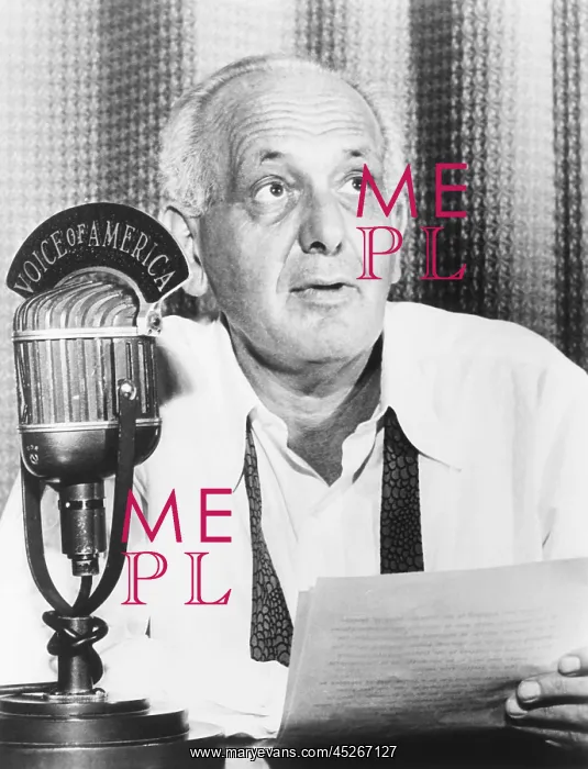 : Gabriel Heatter, radio reporter and commentator : Gabriel Heatter, radio reporter and commentator