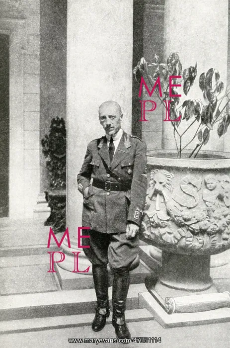 : Gabriele D'Annunzio, Italian author, as President of Fiume : Gabriele D'Annunzio, Italian author, as President of Fiume