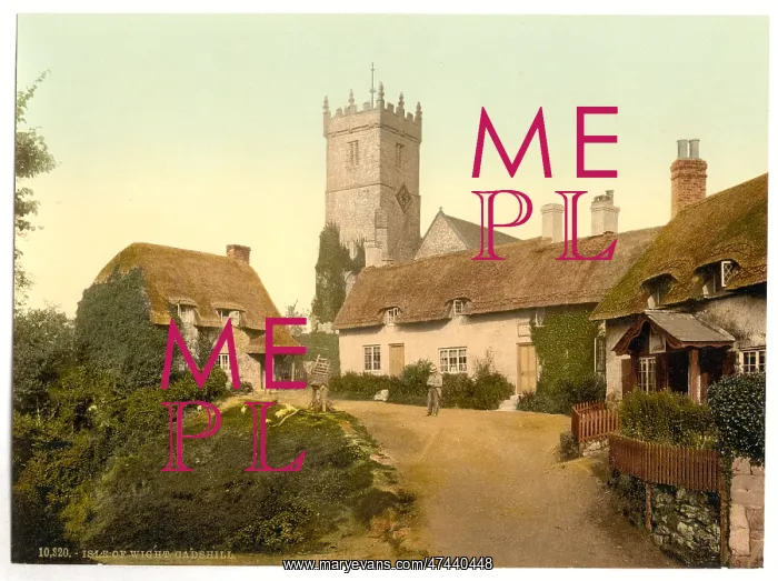 : Gadshill, Isle of Wight, England : Gadshill, Isle of Wight, England
