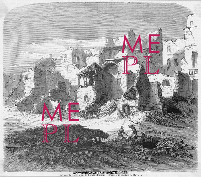 : GAETA BOMBARDED : GAETA BOMBARDED