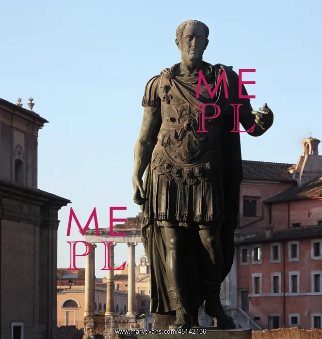: Gaius Julius Caesar, Forum, Rome, Italy : Gaius Julius Caesar, Forum, Rome, Italy