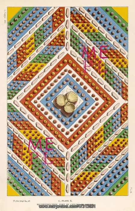 : Gal-Roman Ceiling - Carnac : Gal-Roman Ceiling - Carnac