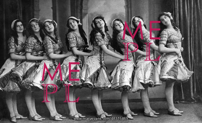 : The Gala Girls, 1910 : The Gala Girls, 1910
