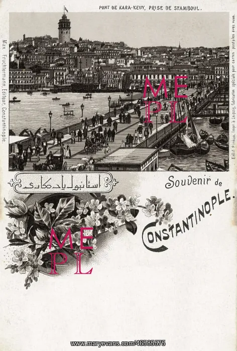 : Galata Bridge and Galata Tower, Istanbul, Turkey : Galata Bridge and Galata Tower, Istanbul, Turkey