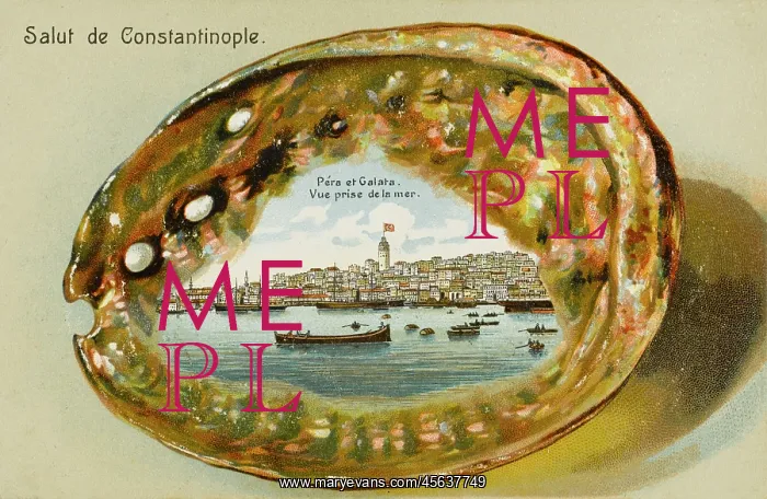 : The Galata Tower and Pera District, Constantinople : The Galata Tower and Pera District, Constantinople
