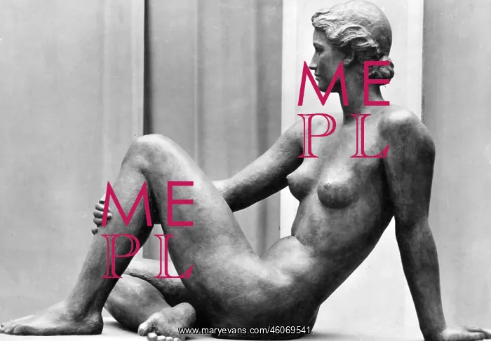 : Galatea statue in the House of German Art : Galatea statue in the House of German Art