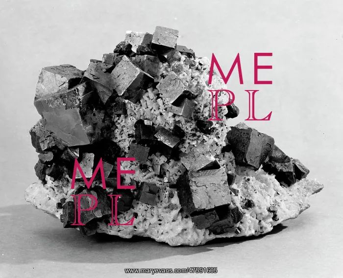 : Galena. Metallic cubes of galena on a white background : Galena. Metallic cubes of galena on a white background