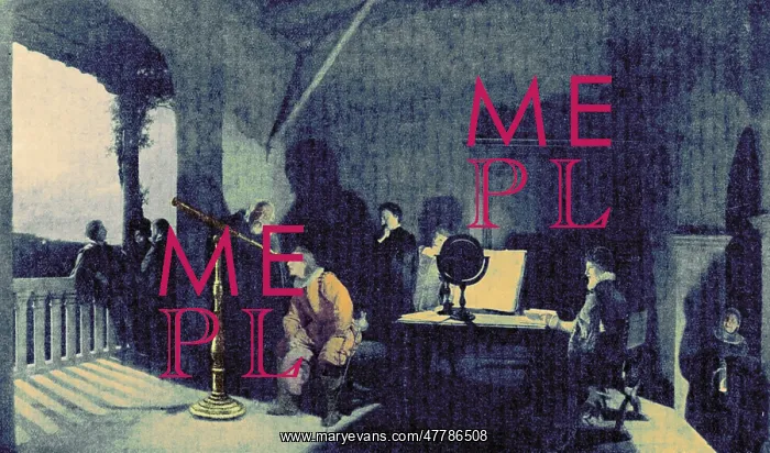 : Galileo Showing John Milton the Moon, 1638 : Galileo Showing John Milton the Moon, 1638