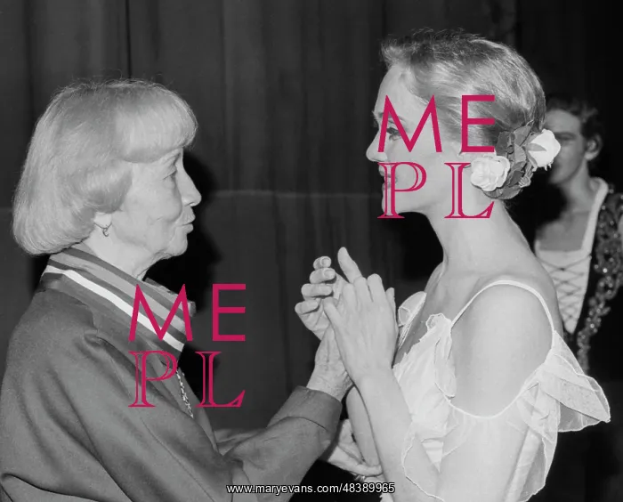 : Galina Ulanova and Anneli Alhanko : Galina Ulanova and Anneli Alhanko