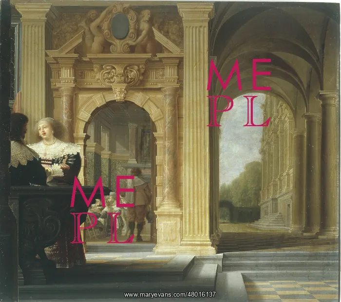 : Gallant meeting in a palace : Gallant meeting in a palace