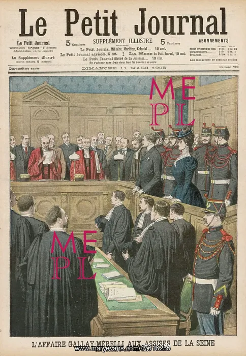 : GALLAY IMPRISONED / 1906 : GALLAY IMPRISONED / 1906