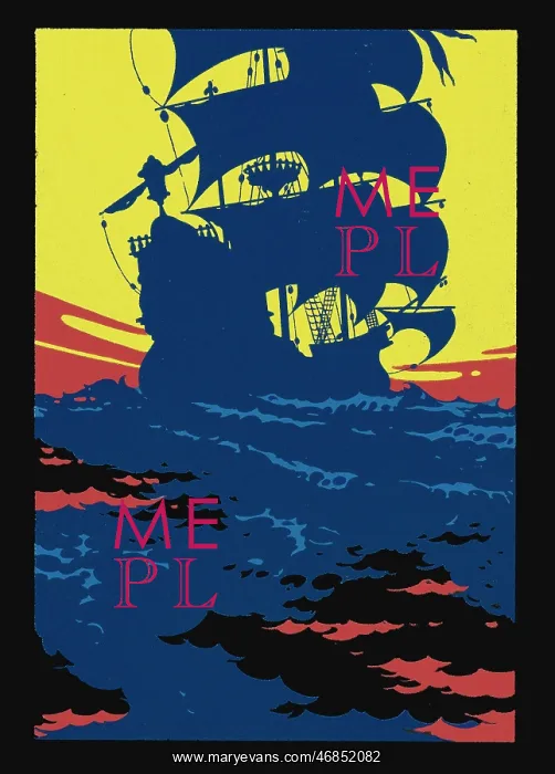  : Galleon ship at sea