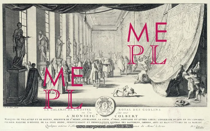 : The gallery of the Gobelins royal hotel : The gallery of the Gobelins royal hotel
