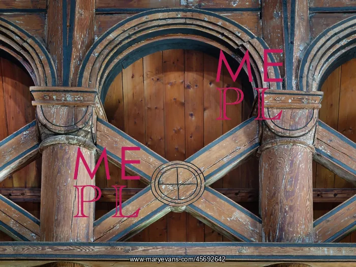: Gallery, Hopperstad Stave Church, Vikoyri, Vestland, Norway : Gallery, Hopperstad Stave Church, Vikoyri, Vestland, Norway