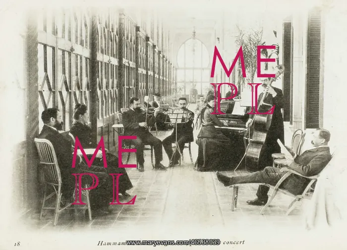 : The Gallery of the Steam Bath during a concert : The Gallery of the Steam Bath during a concert