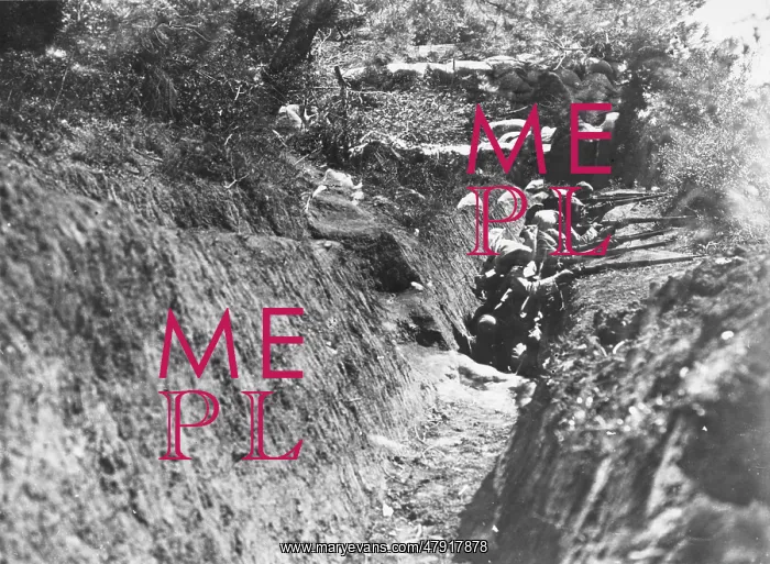  : Gallipoli trench WWI