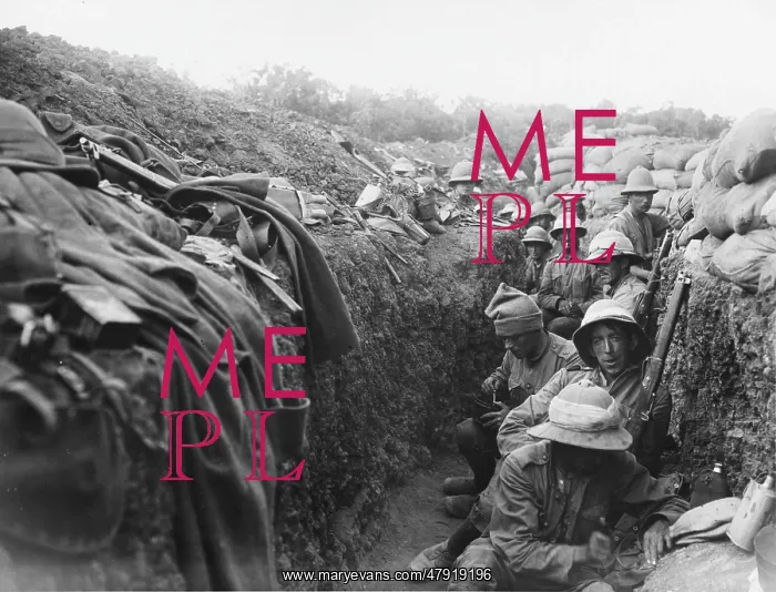 : Gallipoli trench WWI : Gallipoli trench WWI