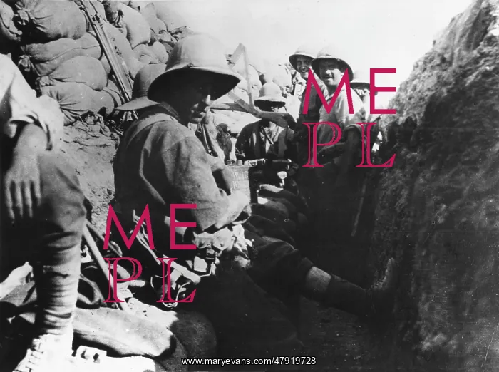 : Gallipoli trench WWI : Gallipoli trench WWI