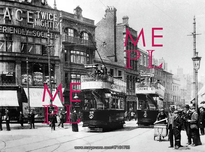 : Gallowtree Gate, Leicester, early 1900's : Gallowtree Gate, Leicester, early 1900's