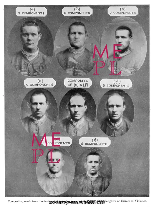 : GALTON COMPOSITE PHOTO : GALTON COMPOSITE PHOTO