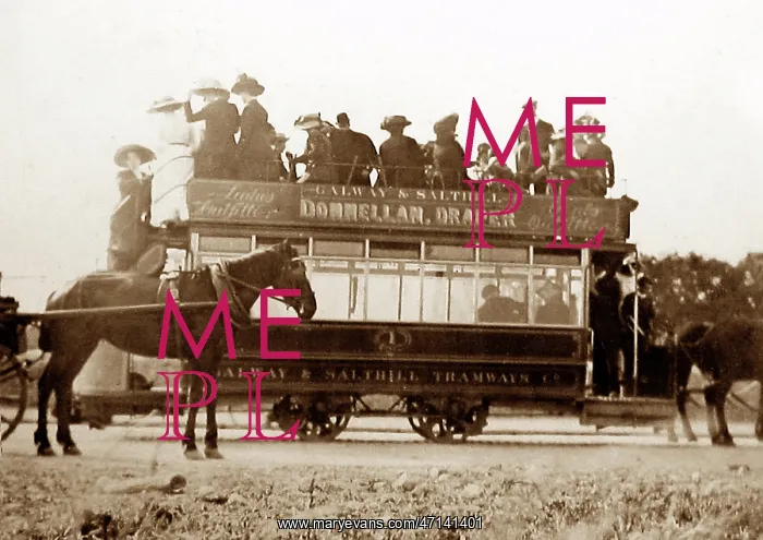 : The Galway and Salthill Tramway, Ireland : The Galway and Salthill Tramway, Ireland