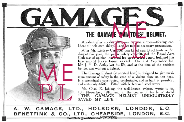 : The Gamage Aviators Helmet : The Gamage Aviators Helmet