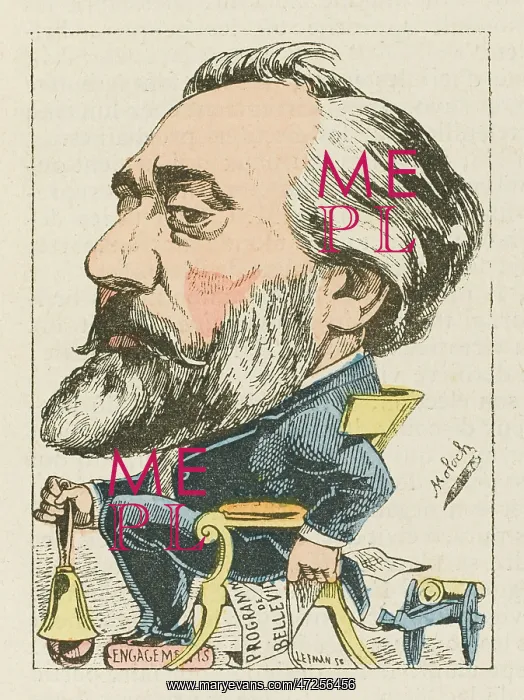 : Gambetta. LEON MICHEL GAMBETTA (1838 - 1882), French lawyer and statesman : Gambetta. LEON MICHEL GAMBETTA (1838 - 1882), French lawyer and statesman